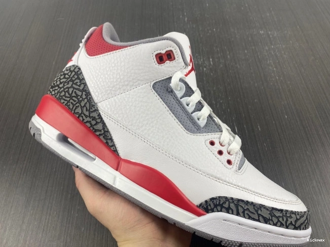 Rep Jordan Air OG 3 Red DN3707-160 Fire 0808